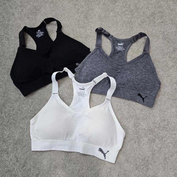 Puma Other - 3 Pc Puma Padded Sports Bras